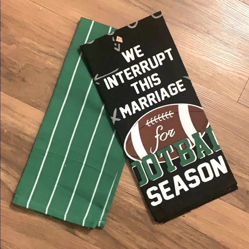 NEW We‎ interrupt this marriage kitchen towels
